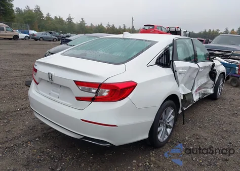 2021 Honda Accord Lx из США, поврежденный, VIN 1HGCV1F1XMA002800